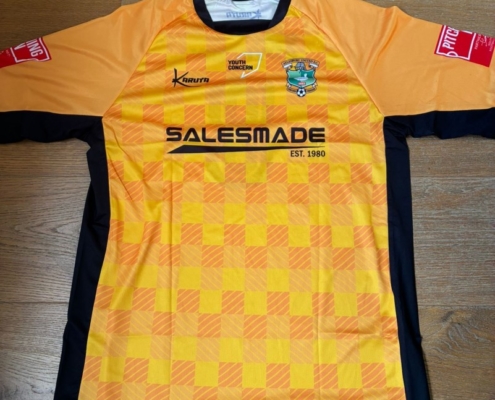 a football shirt